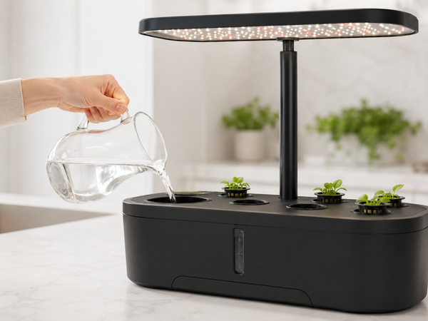 Maintaining a QROOT hydroponic garden